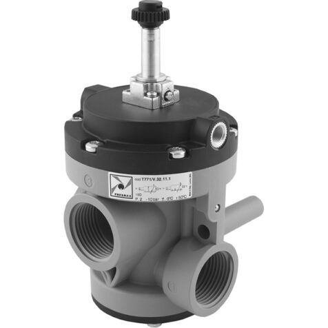 T771-es sorozat - Rugós, rásegítéses mágnesszelep